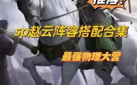 赵云体系阵容搭配