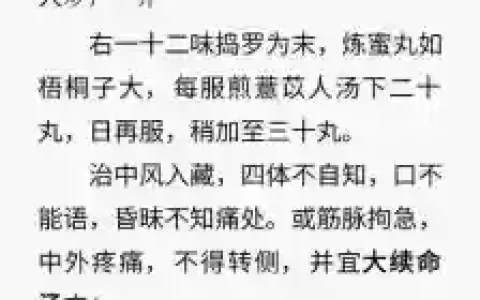 山中风技能书