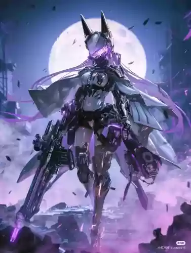 二次元持武器图片_1插图1