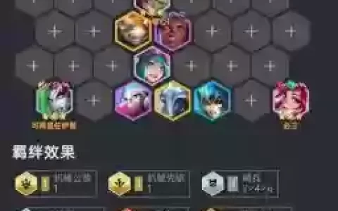 炼金射手阵容