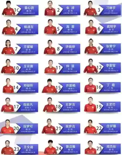 排球最终阵容插图