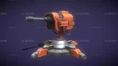 炮塔模型td武器插图1