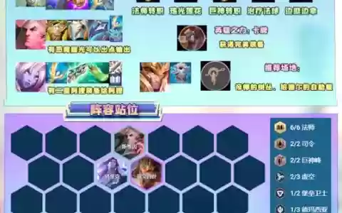 王者恶魔阵容搭配
