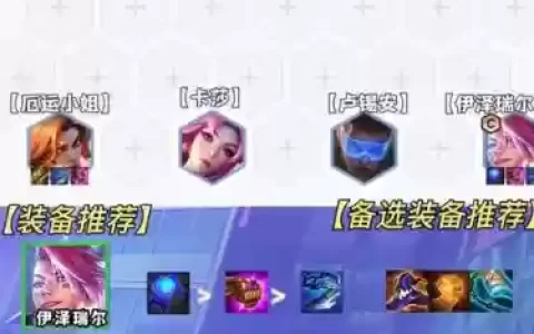 ez射手阵容_1