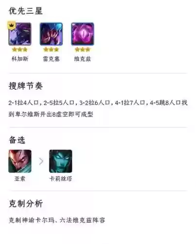 虚空岛阵容插图1 虚空岛阵容插图1