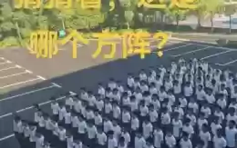 摆出整齐阵容