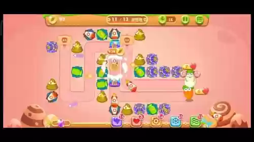 保卫萝卜2攻略93关水晶萝卜插图1