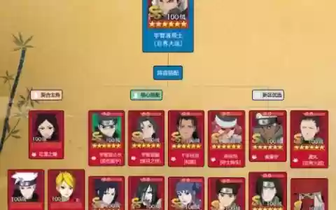 忍者搭配什么阵容
