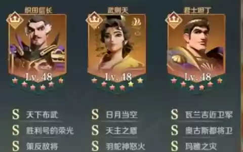 织田阵容详细