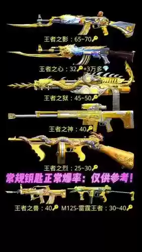 cf的所以的王者武器插图