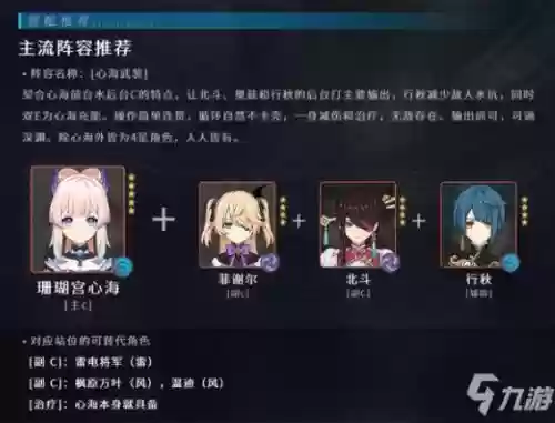 心海阵容搭配超强插图1 心海阵容搭配超强插图1