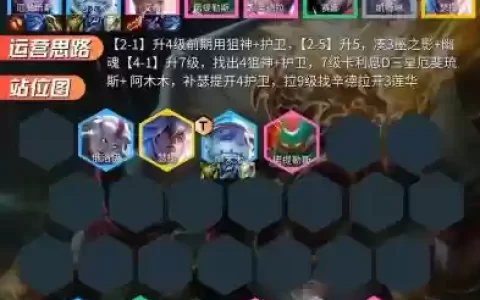 冠军阵容搭配推荐_1