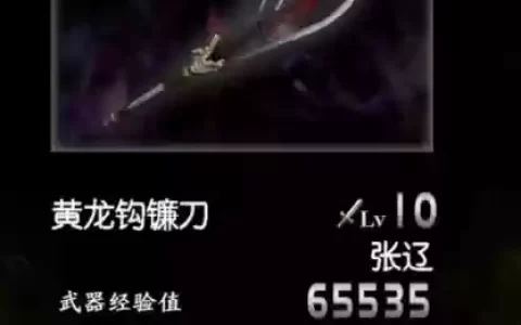 啪啪三国张辽武器特性