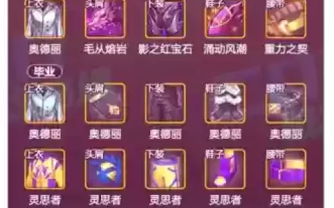2017魔道装备搭配
