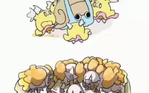 菊石兽阵容
