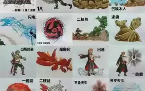 火影战记技能美化教学