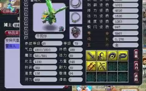 梦幻西游119带雷鸟人咋样