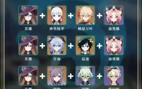 木娜阵容搭配