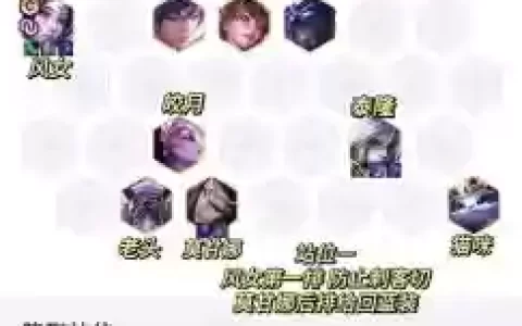 玉剑阵容搭配