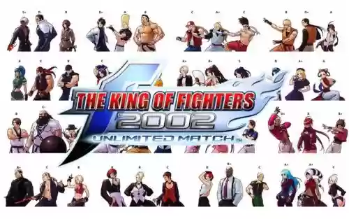 拳皇2002阵容搭配图插图 拳皇2002阵容搭配图插图