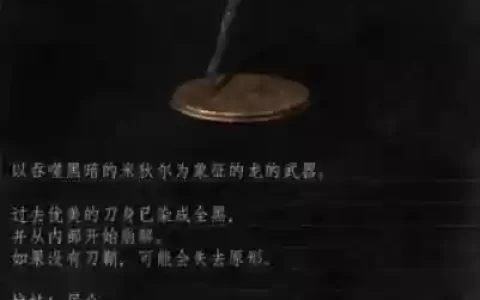 黑暗之魂3诅咒师武器_1