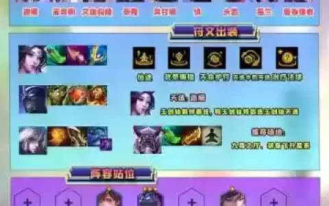 决斗之刃阵容搭配什么阵容
