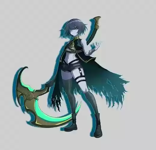 动漫中的镰刀技能_1插图1 动漫中的镰刀技能_1插图1