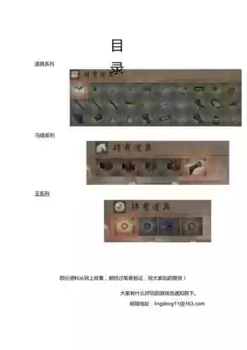 真三国无双4武器道具攻略图插图 真三国无双4武器道具攻略图插图
