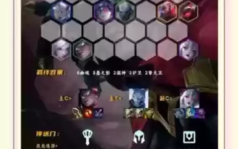 赛那阵容搭配