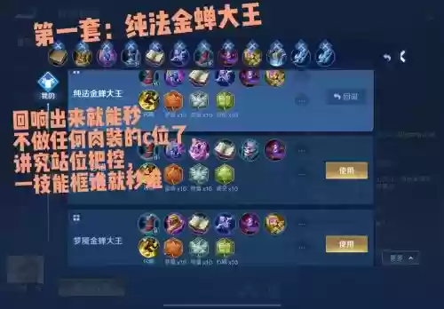 金蝉推荐装备插图1 金蝉推荐装备插图1