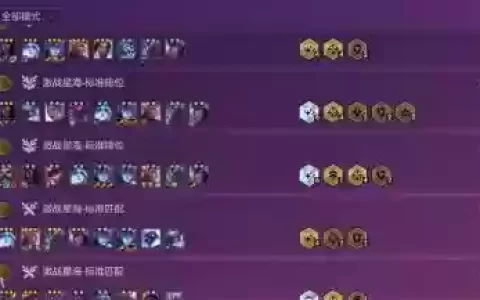 vn搭配阵容