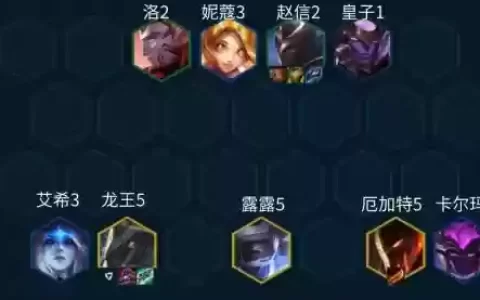 龙王阵容搭配图片_1