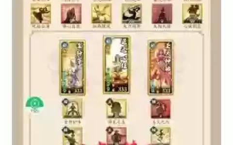 一代江湖搭配阵容