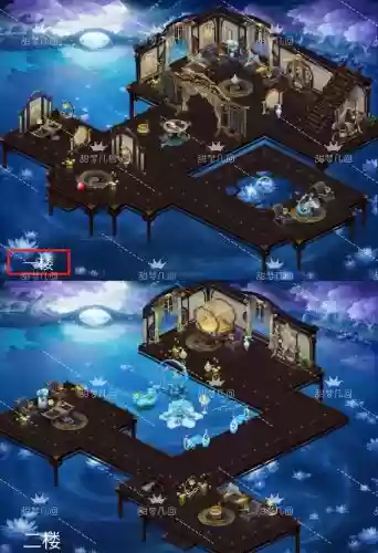 梦幻西游手游异域风情房屋布置插图