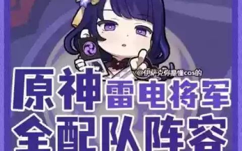 原神雷主如何搭配阵容