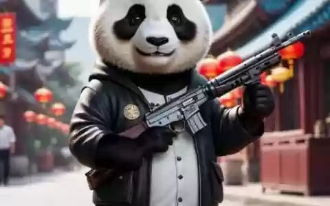 小小熊猫带武器