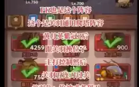 关妹关羽阵容搭配