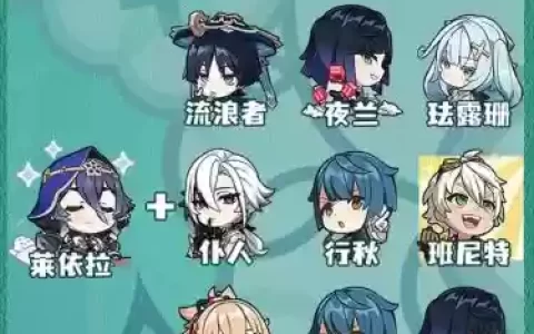 北斗篇阵容搭配