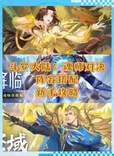 斗罗大陆官方推荐搭配阵容_2插图 斗罗大陆官方推荐搭配阵容_2插图