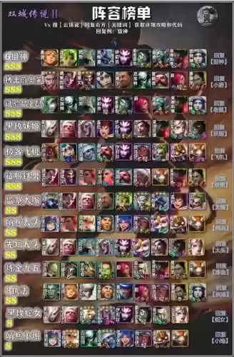 挑战转职阵容搭配图_1插图