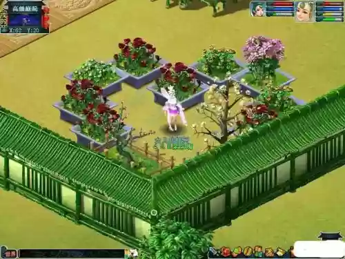 梦幻西游新区养花插图 梦幻西游新区养花插图