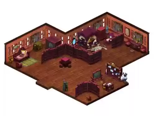 梦幻西游手游异域风情房屋布置插图1