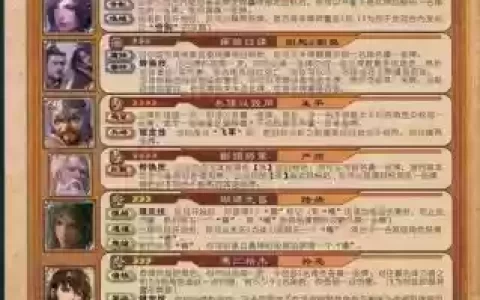 三国杀全武将攻略