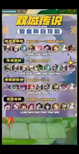 手游双城传说低费阵容搭配插图1 手游双城传说低费阵容搭配插图1