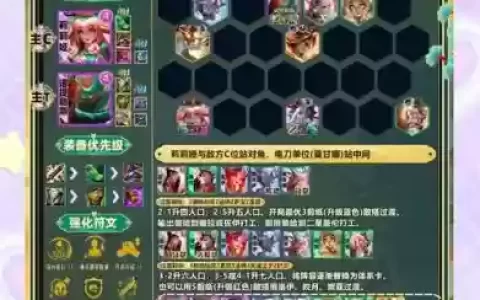 长城战士阵容搭配