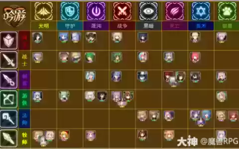 吟游之诗黑暗阵容搭配