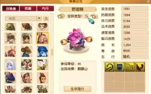 梦幻西游170召唤兽插图