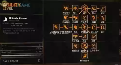 消逝的光芒技能树翻译插图 消逝的光芒技能树翻译插图