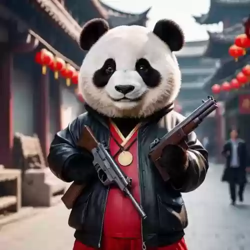 小小熊猫带武器插图1 小小熊猫带武器插图1