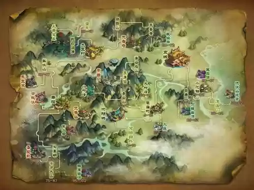 梦幻诛仙槐树升级攻略，梦幻诛仙怪物分布插图